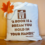 Inukshuk Book Nook Cotton Tote