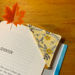 Fabric book corner bookmark