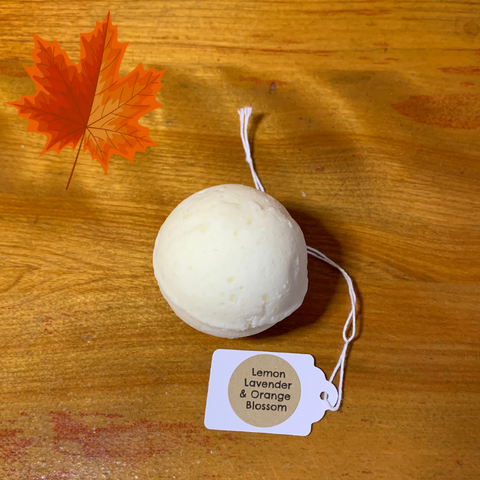 All natural bath bombs - Lemon, Lavender & Orange Blossom